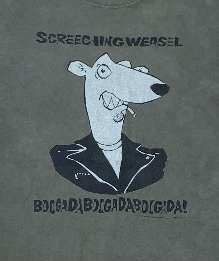 Band Tees × Vintage Vintage Tee SCREECHING WEASEL A9 Size US L / EU 52-54 / 3 - 2 Thumbnail