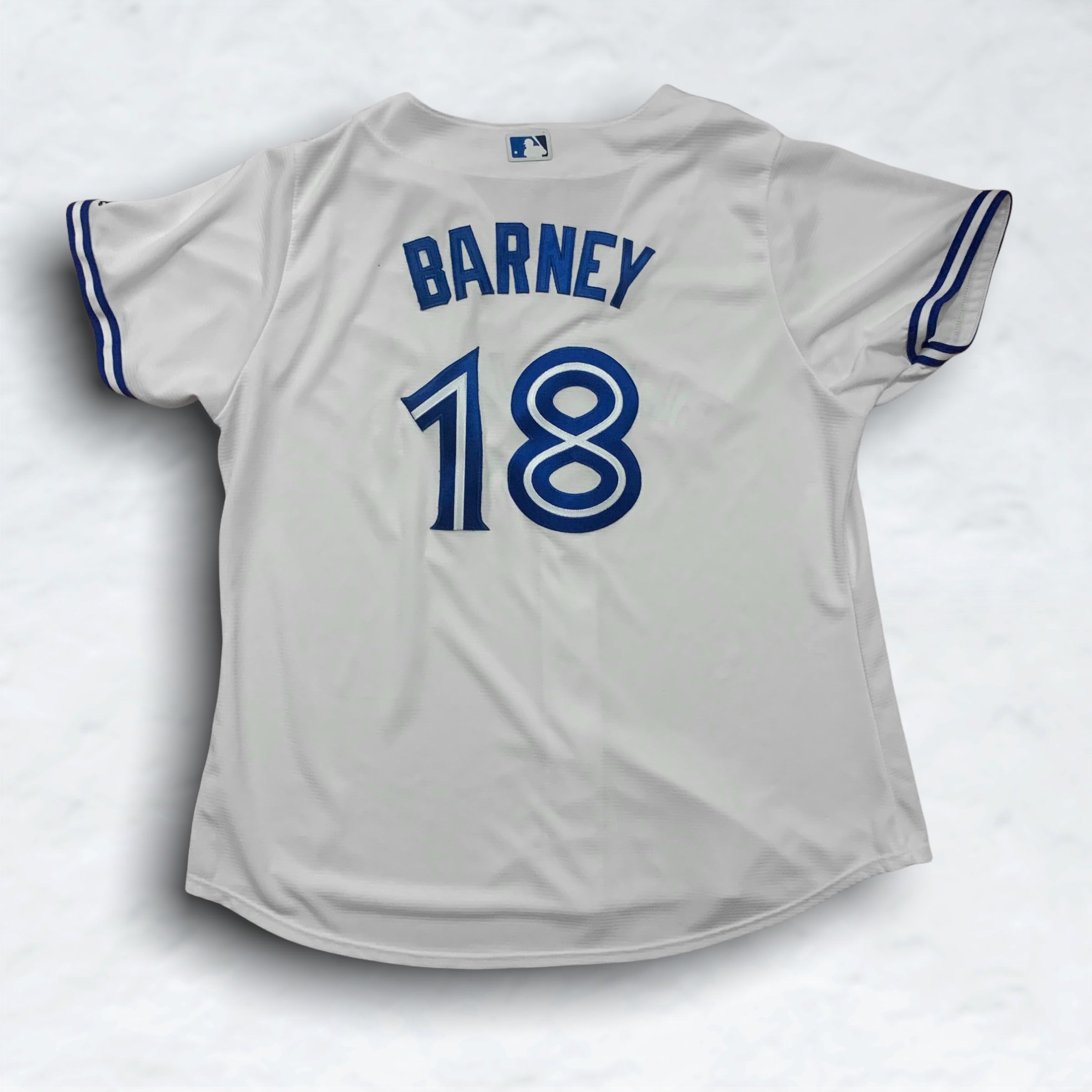 MLB Majestic Darwin Barney Toronto Blue Jays WOMEN s Majestic Jersey Grailed