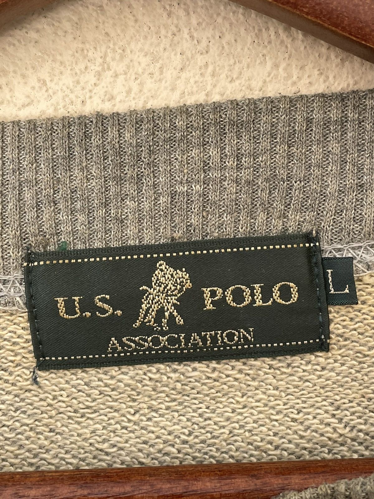 U.S. Polo Assn. × Vintage VINTAGE USPA SWEATSHIRT Size US L / EU 52-54 / 3 - 6 Thumbnail