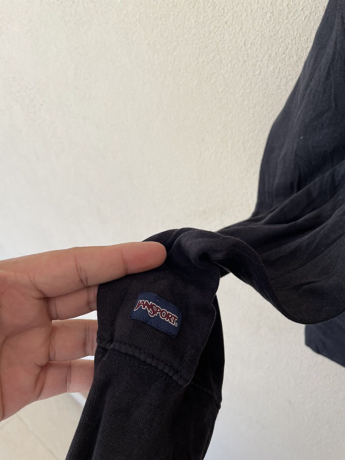 Jansport × Vintage Y2K JANSPORTS TOWSON UNI SWEATSHIRT Size US L / EU 52-54 / 3 - 8 Thumbnail