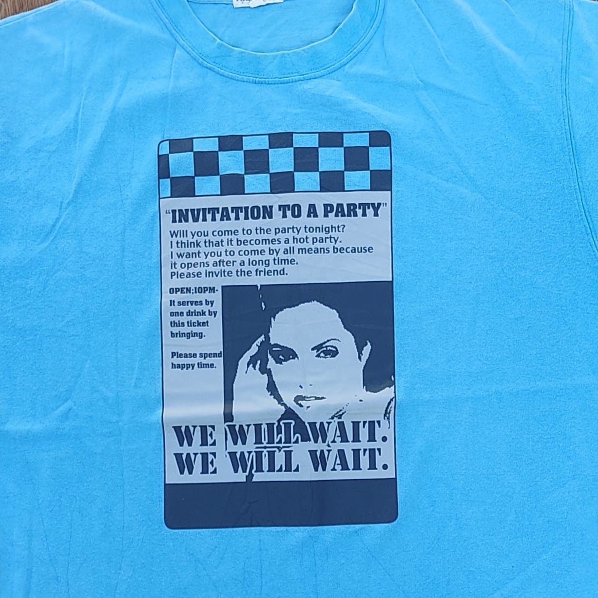 Vintage vintage tee B20 party Size US L / EU 52-54 / 3 - 2 Thumbnail