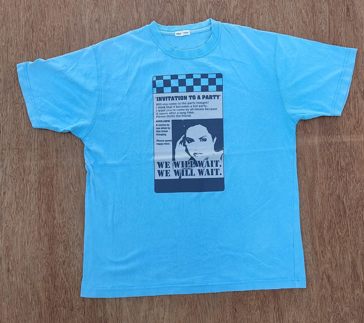 Vintage vintage tee B20 party Size US L / EU 52-54 / 3 - 1 Thumbnail