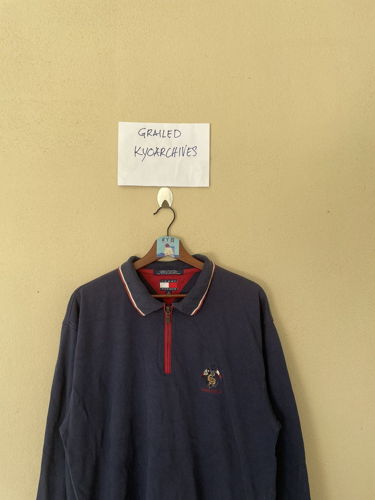 Tommy Hilfiger TOMMY HILFIGER LONG SLEEVE POLOS Size US XL / EU 56 / 4 - 3 Thumbnail
