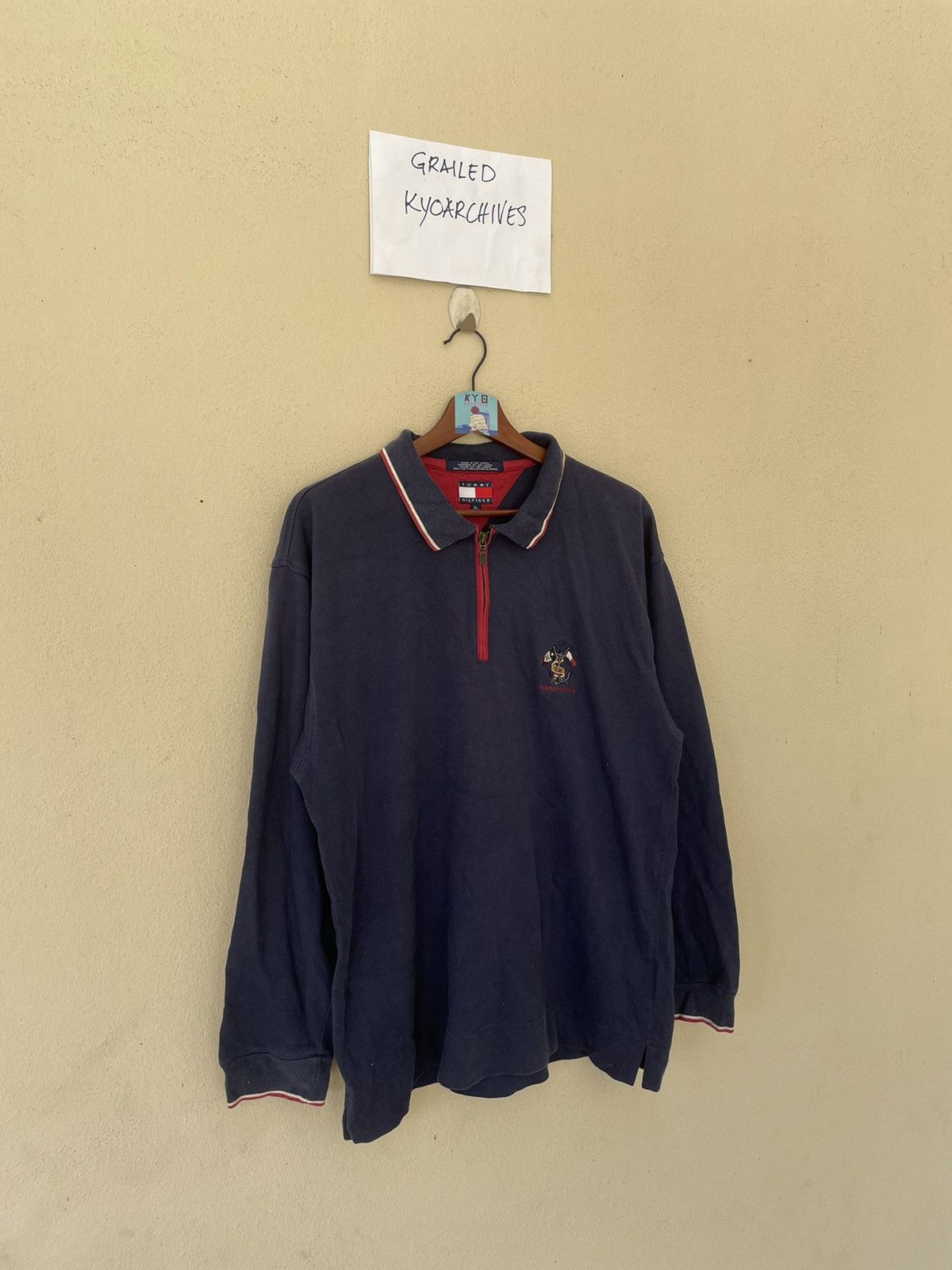 Tommy Hilfiger TOMMY HILFIGER LONG SLEEVE POLOS Size US XL / EU 56 / 4 - 2 Thumbnail