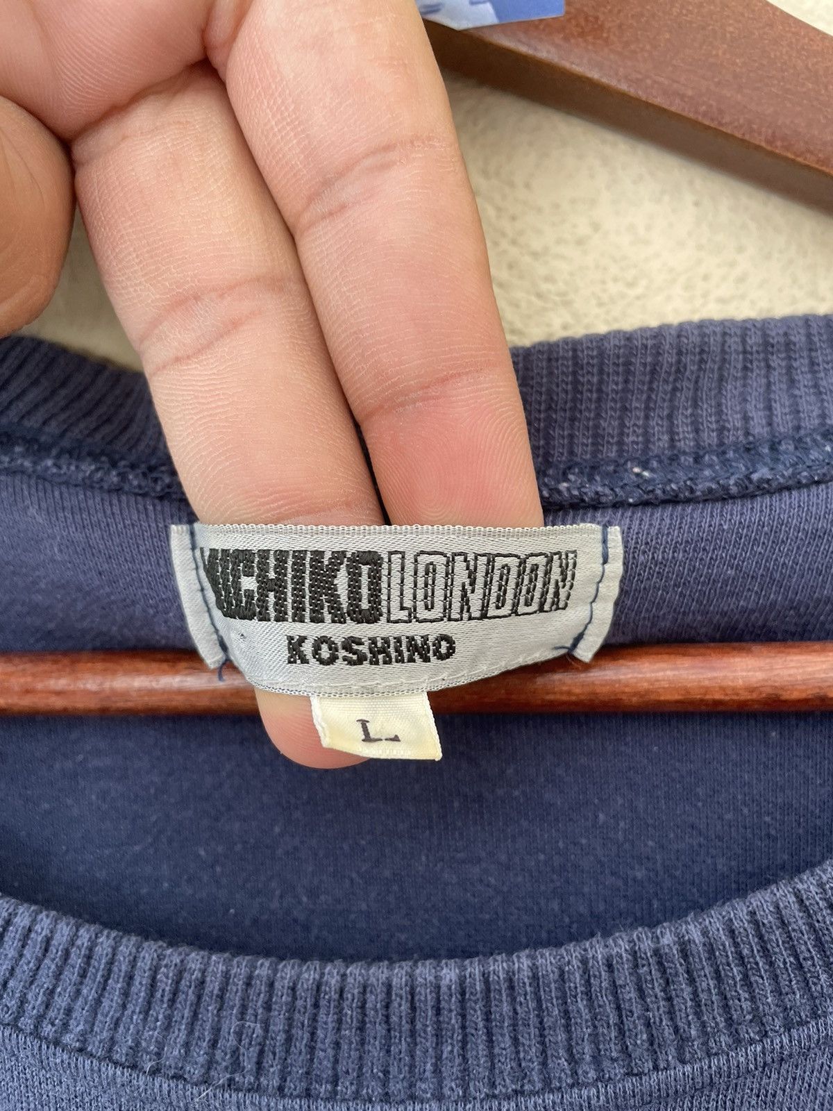 Michiko Koshino London VINTAGE MICHIKO LONDON KOSHINO SWEATSHIRT Size US L / EU 52-54 / 3 - 6 Thumbnail