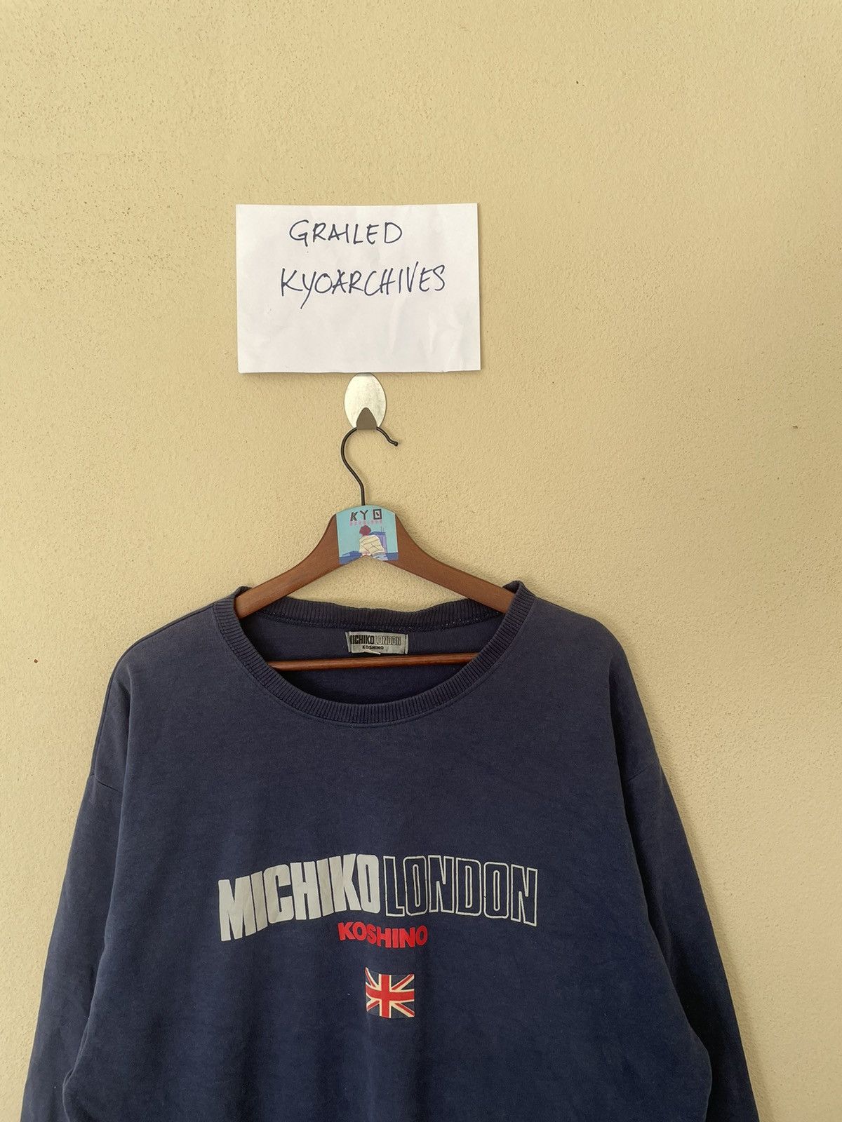 Michiko Koshino London VINTAGE MICHIKO LONDON KOSHINO SWEATSHIRT Size US L / EU 52-54 / 3 - 3 Thumbnail