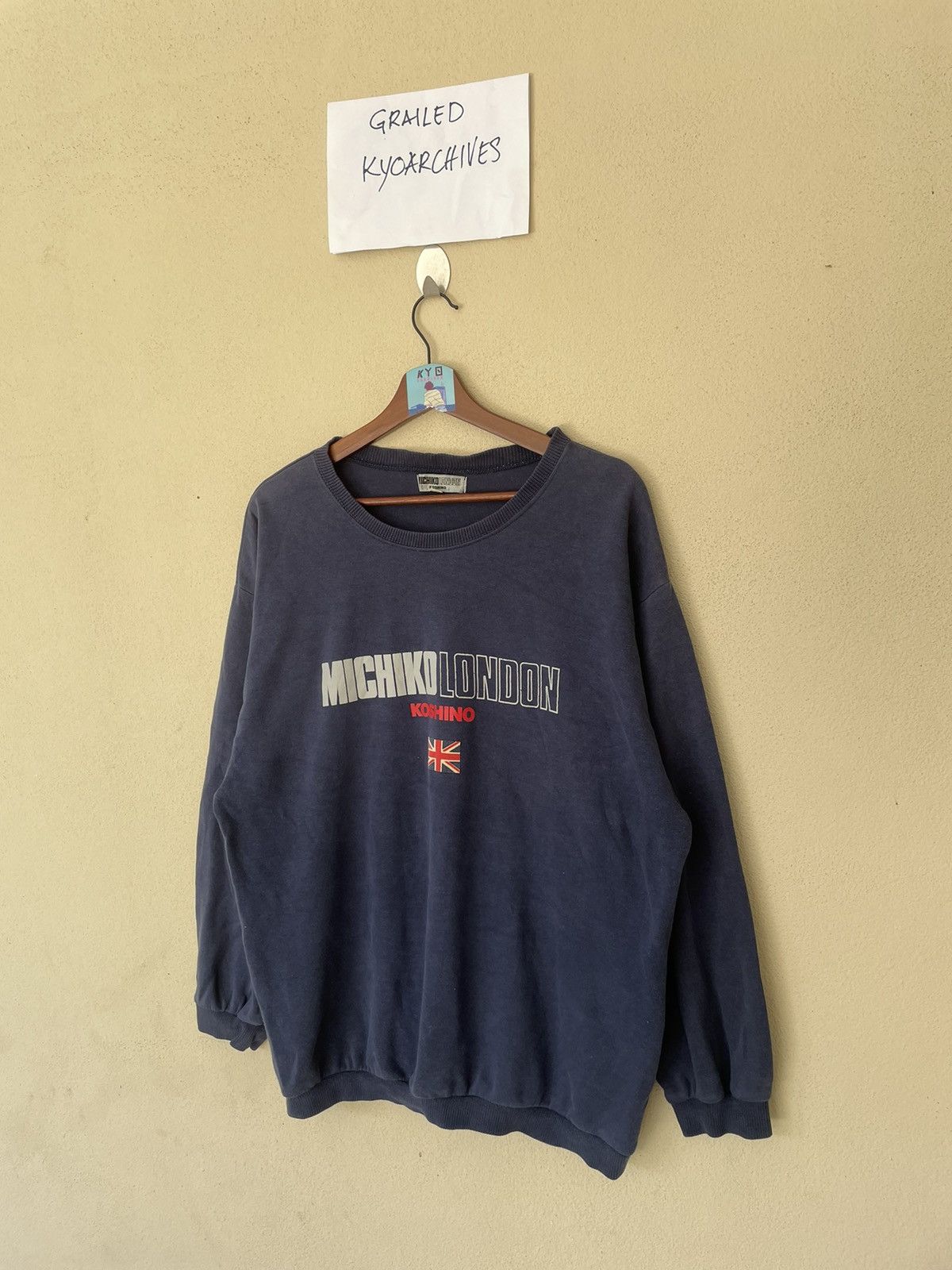 Michiko Koshino London VINTAGE MICHIKO LONDON KOSHINO SWEATSHIRT Size US L / EU 52-54 / 3 - 2 Thumbnail