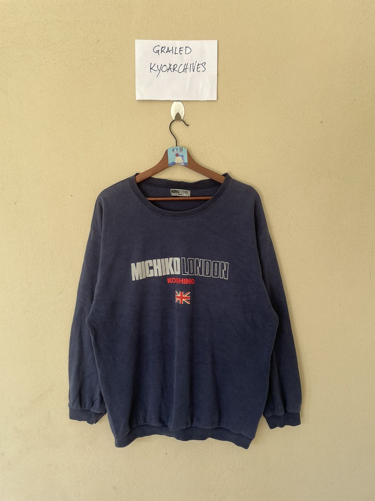 Michiko Koshino London VINTAGE MICHIKO LONDON KOSHINO SWEATSHIRT Size US L / EU 52-54 / 3 - 1 Thumbnail