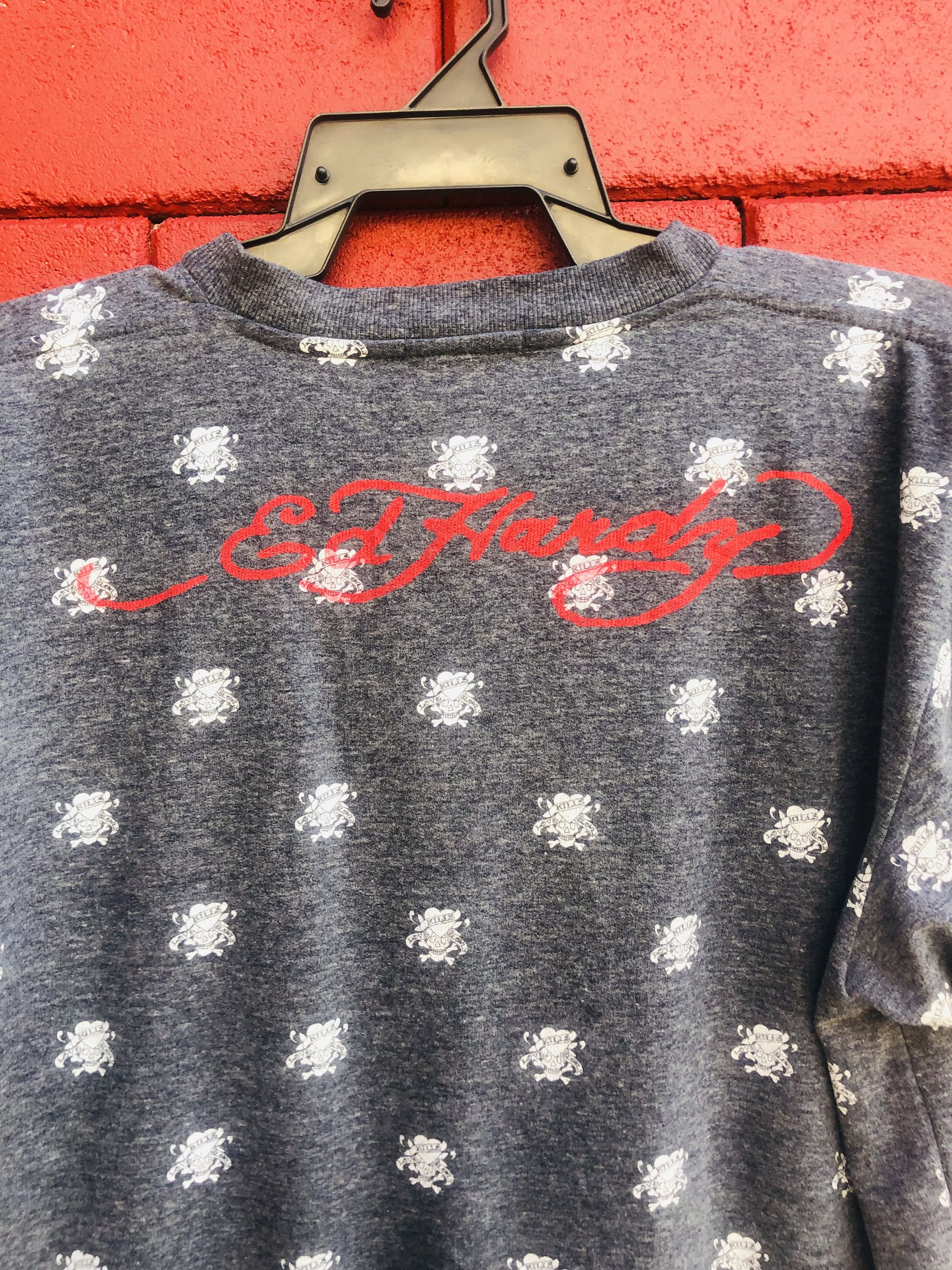 Ed Hardy × Vintage Vintage Ed Hardy Designer Streetwear Fashion Style Size US L / EU 52-54 / 3 - 8 Thumbnail