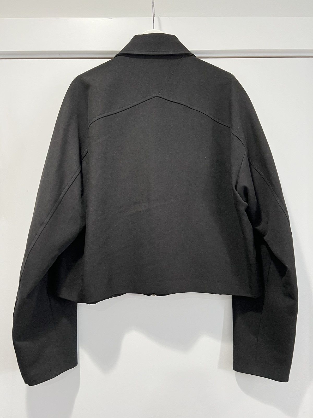 Bottega Veneta Bottega Veneta FW21 Black Boxy Twill Work Jacket 