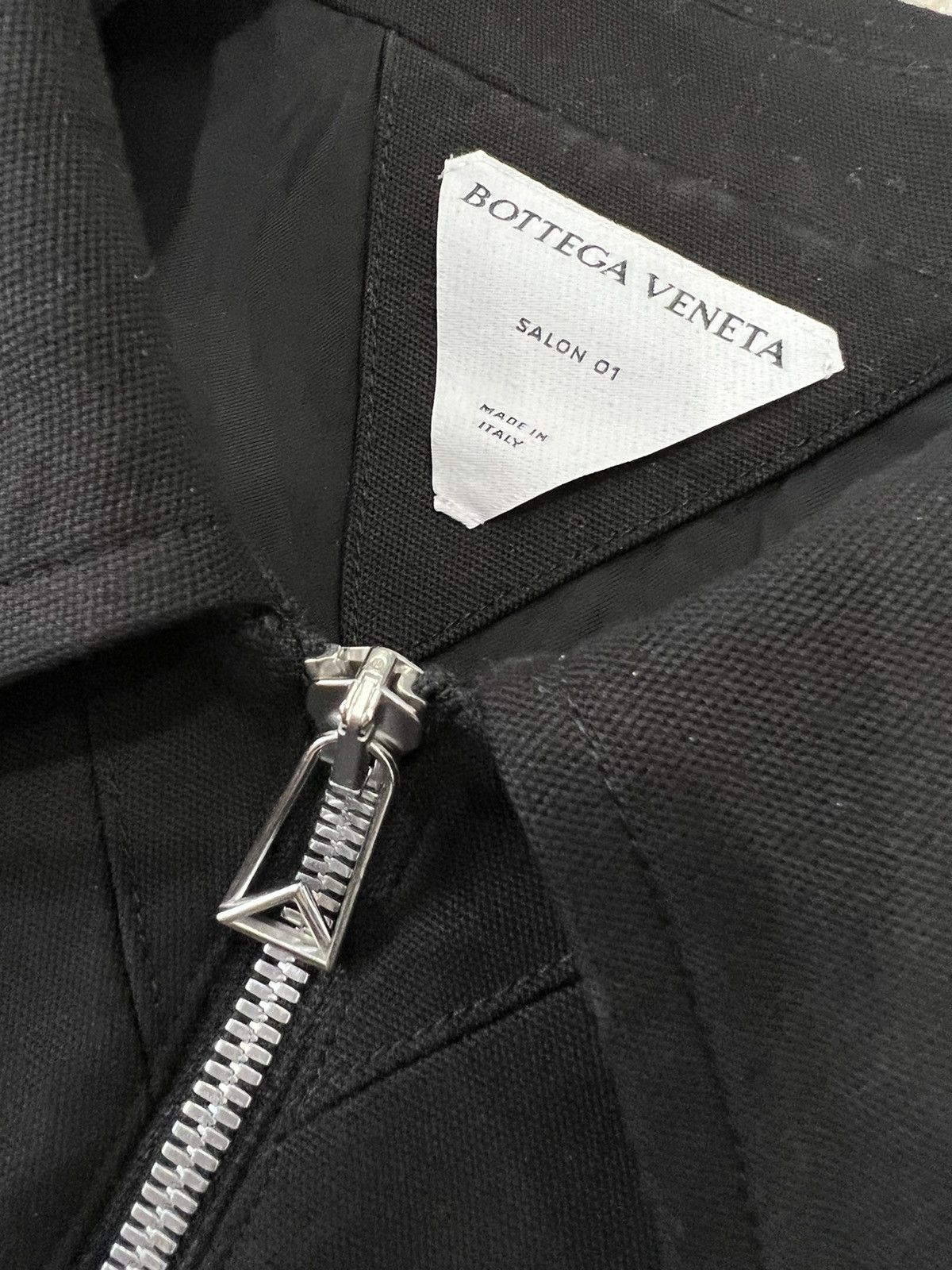 Bottega Veneta Bottega Veneta FW21 Black Boxy Twill Work Jacket - EU 52 Size US L / EU 52-54 / 3 - 4 Thumbnail