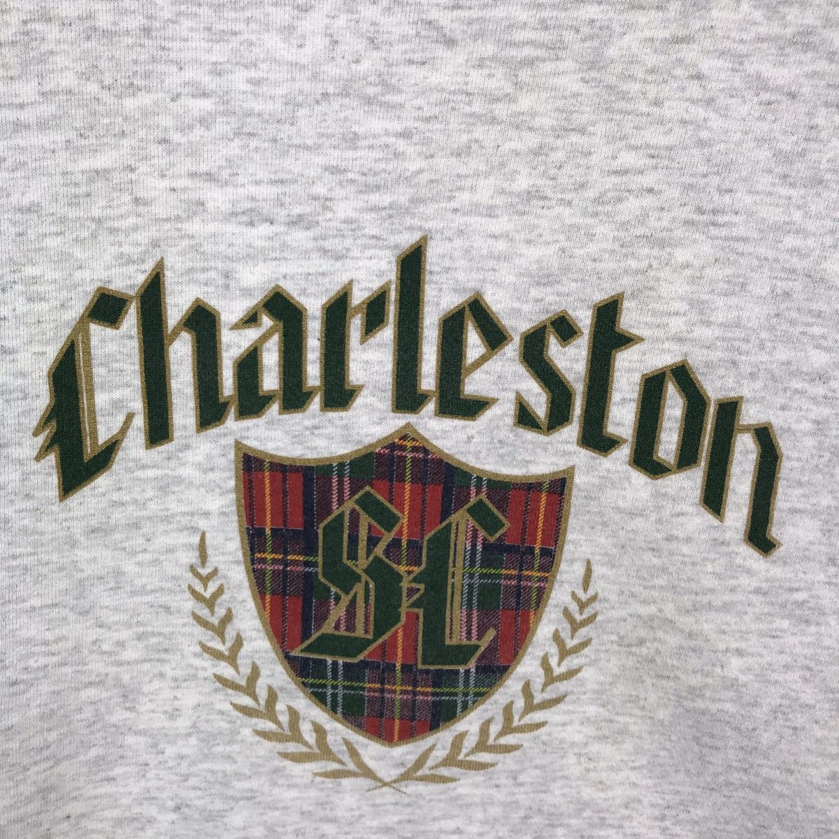 City Streets × Vintage Vintage 90s Charleston South Carolina Crest Logo Sweatshirt Size US M / EU 48-50 / 2 - 3 Thumbnail