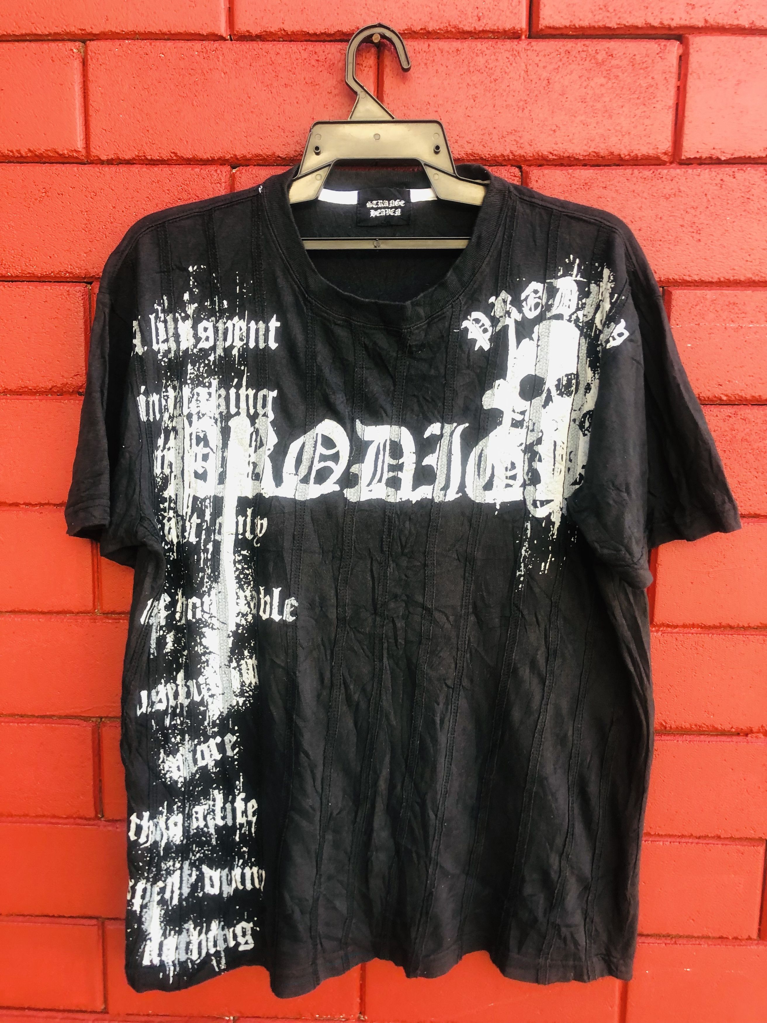 image of Vintage Strange Heaven Japanese Designer Fashion Style in Black, Men's (Size Large)