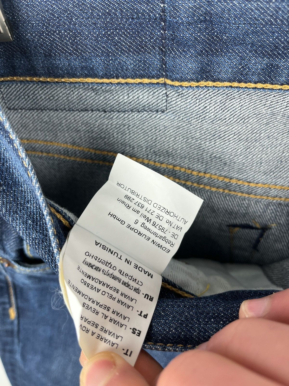 Edwin EDWIN ED-71 SLIM denim jeans mens W32 L32 Size US 32 / EU 48 - 9 Thumbnail