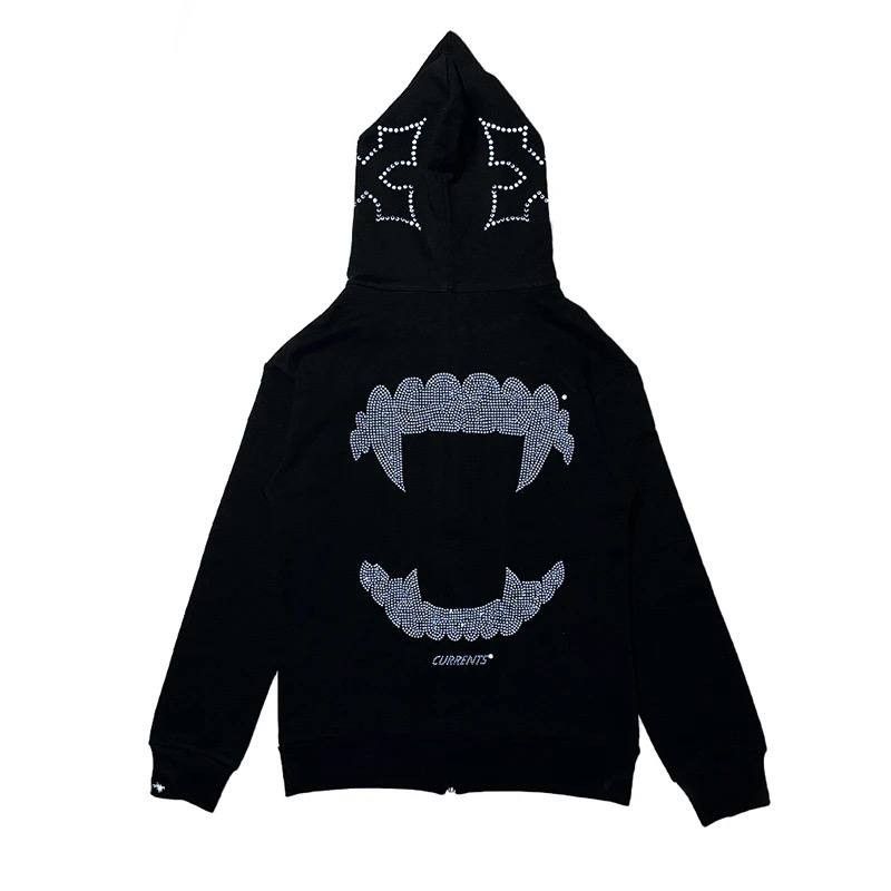 USS zip hoodie opium ライトストーン Op1um skate co clothing online store- Opium skateboarding