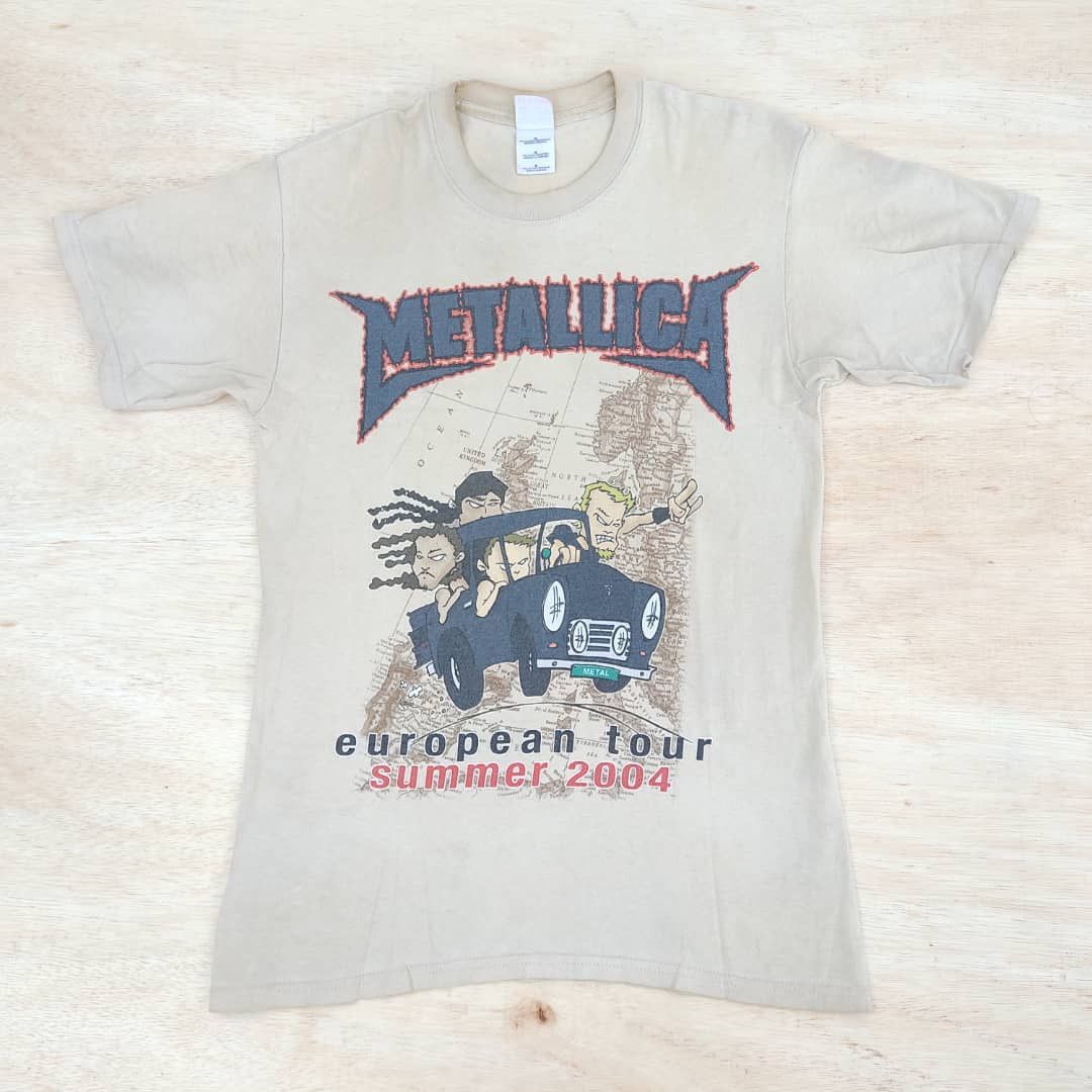 Band Tees × Metallica × Vintage Vintage METALLICA tour 2004 Size US M / EU 48-50 / 2 - 1 Thumbnail