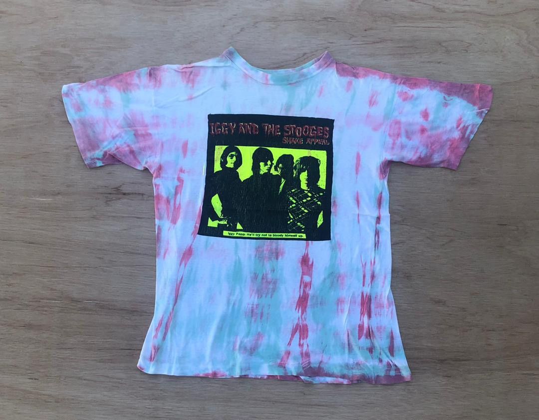 Band Tees × Vintage Vintage Iggy and the stooges Size US M / EU 48-50 / 2 - 1 Thumbnail