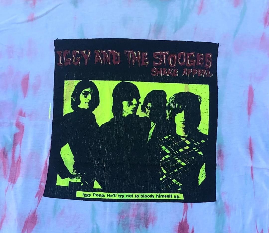 Band Tees × Vintage Vintage Iggy and the stooges Size US M / EU 48-50 / 2 - 2 Thumbnail