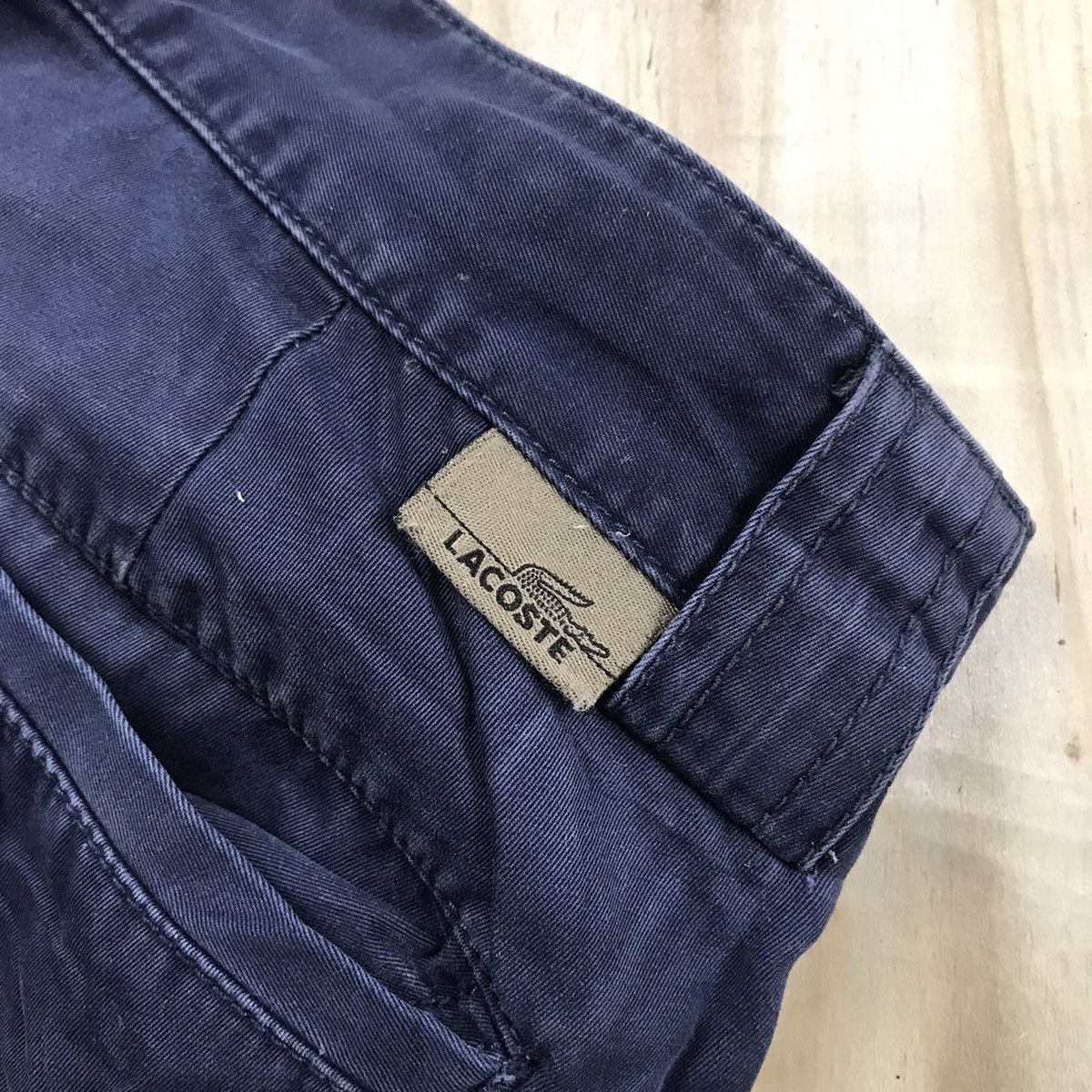 Lacoste Vintage Lacoste 6 Pocket Cargo Pants Size US 31 - 7 Thumbnail