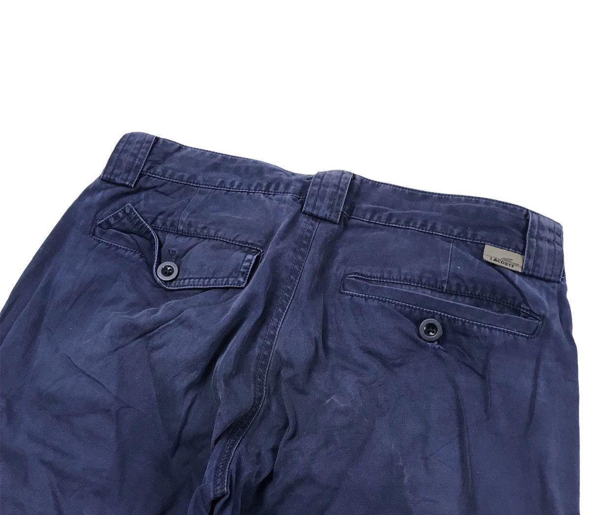 Lacoste Vintage Lacoste 6 Pocket Cargo Pants Size US 31 - 6 Thumbnail