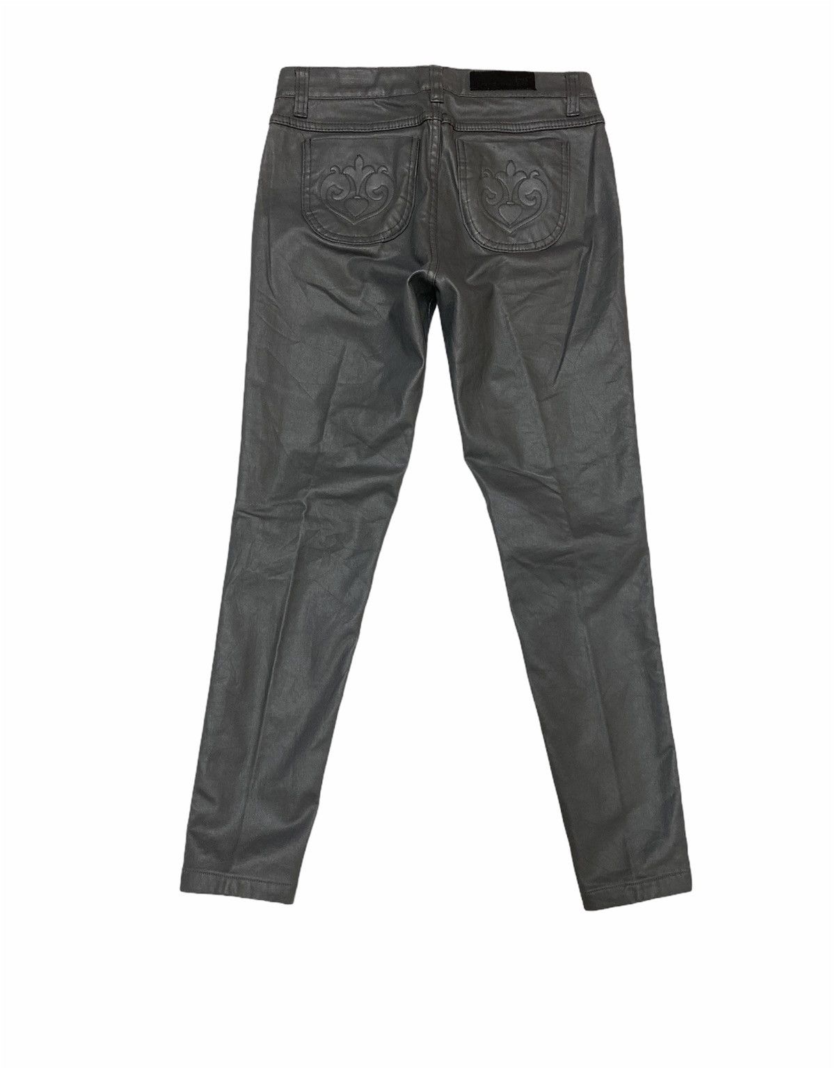 Genuine Leather × Japanese Brand Japanese Brand Leather Skinny Pants Size 27" / US 4 / IT 40 - 2 Thumbnail