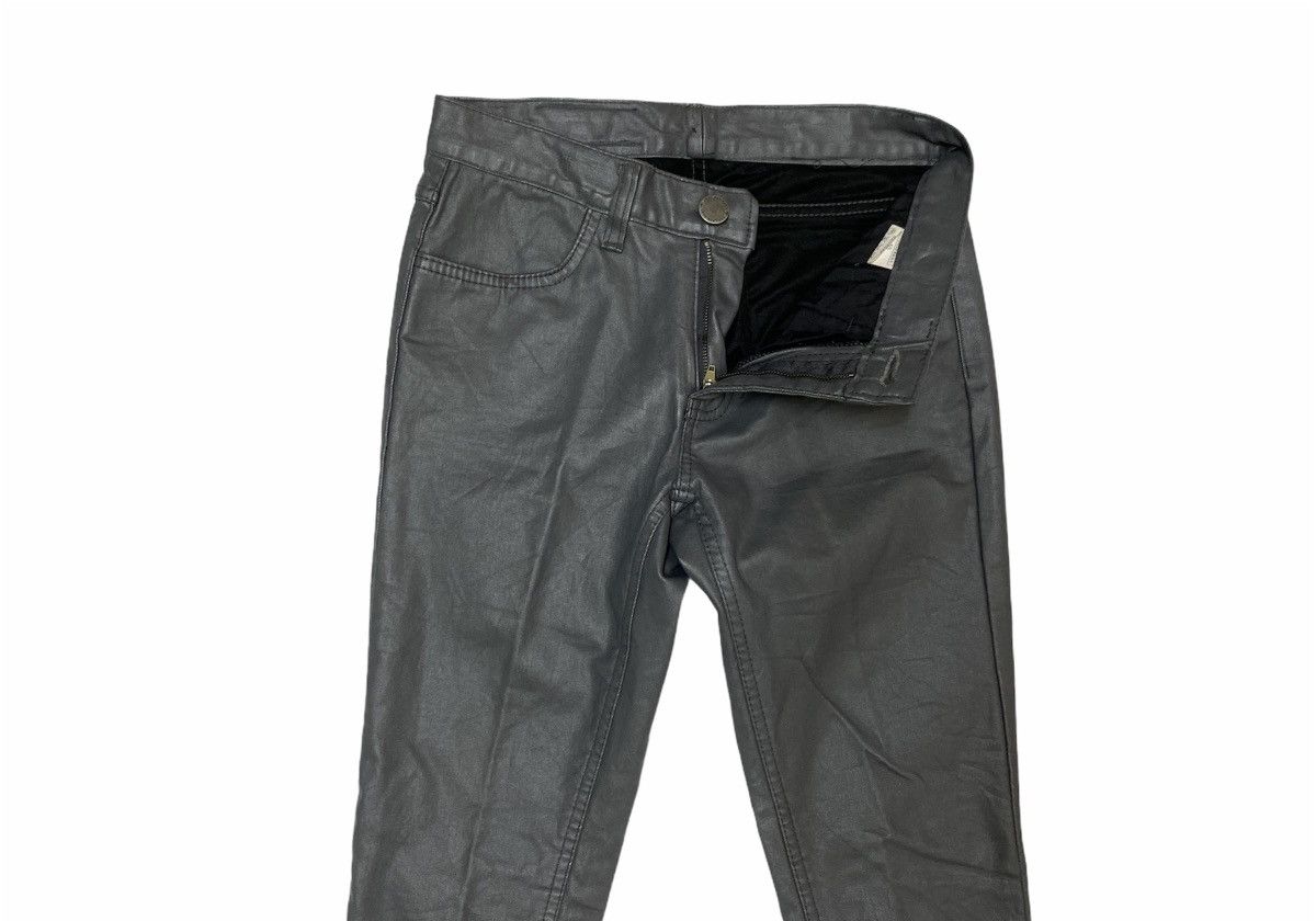 Genuine Leather × Japanese Brand Japanese Brand Leather Skinny Pants Size 27" / US 4 / IT 40 - 3 Thumbnail