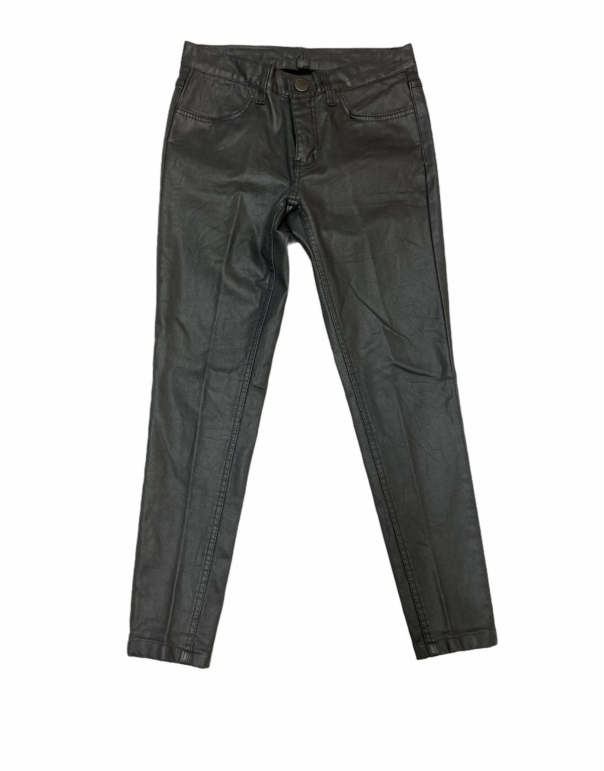 Japanese Brand Leather Skinny Pants
