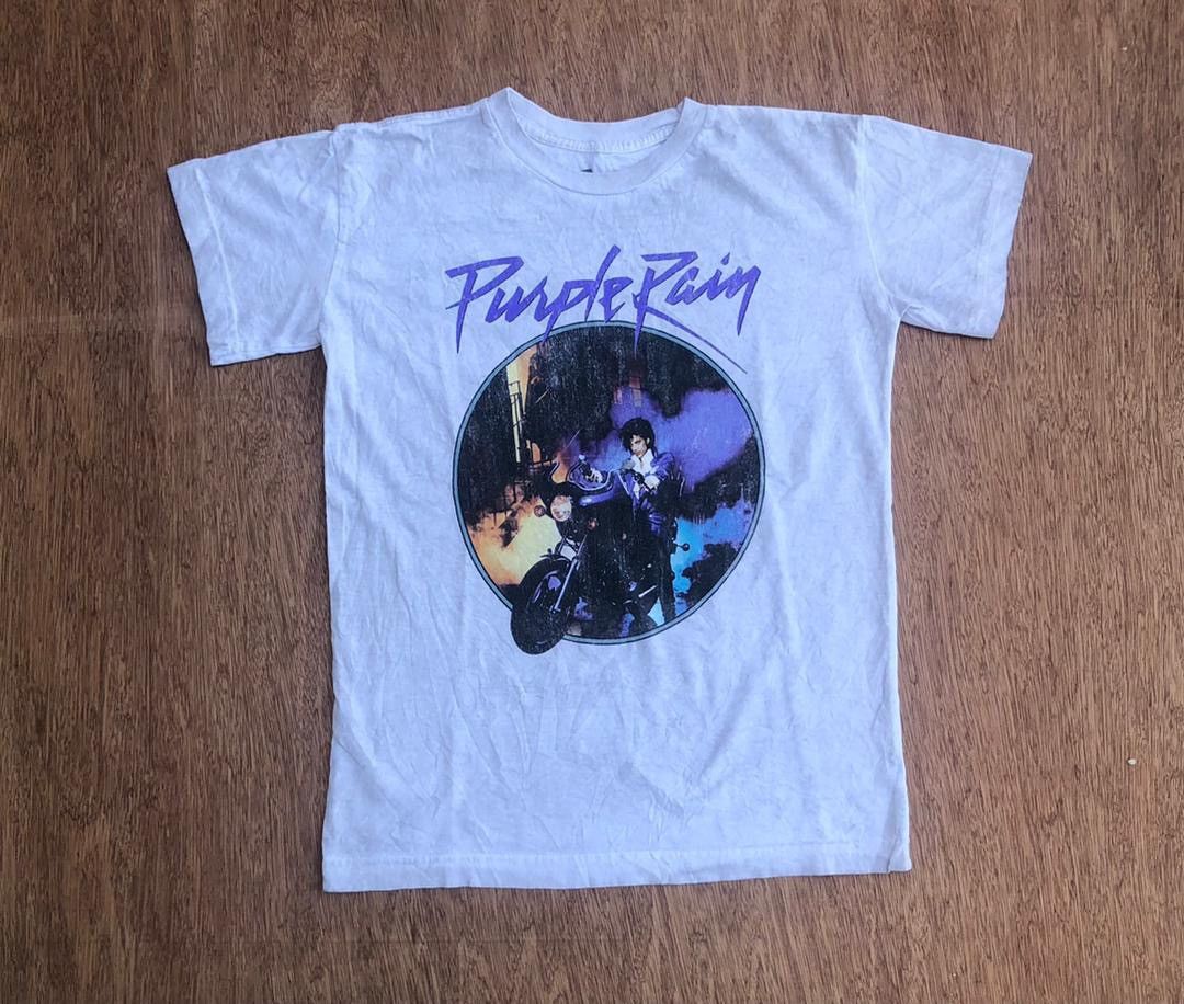 Band Tees Purple Rain Prince Size US S / EU 44-46 / 1 - 1 Thumbnail