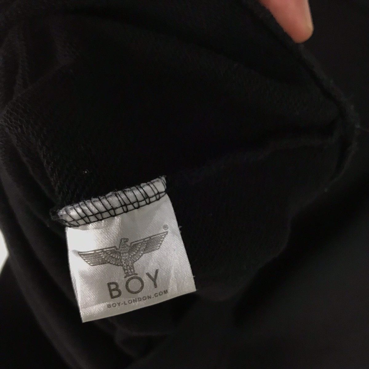 Boy London Boy London Black Sweatshirt Big Spell Out Jumper Pullover Size US M / EU 48-50 / 2 - 3 Thumbnail