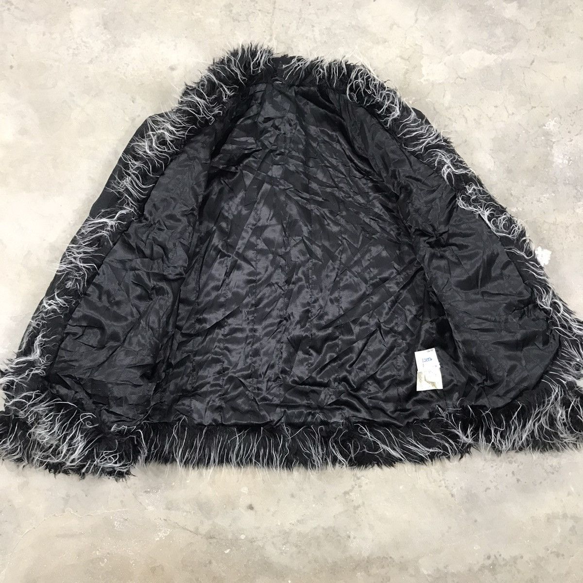 14th Addiction × If Six Was Nine × Le Grande Bleu (L.G.B.) Vintage Jantzen Faux Fur Suede Jacket Size L / US 10 / IT 46 - 8 Thumbnail