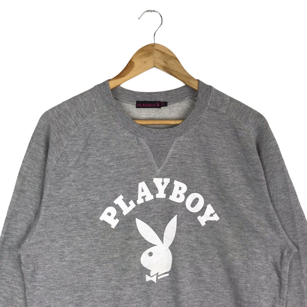 Playboy Vintage Playboy Spell Out Big Bunny Sweatshirt Pullover Size US M / EU 48-50 / 2 - 2 Thumbnail