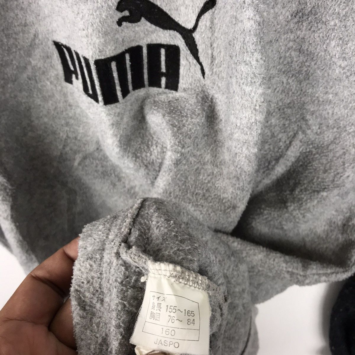 Puma Vintage 90s Puma Spell Out Half Zipper Fleece Sweatshirt Size US M / EU 48-50 / 2 - 6 Thumbnail