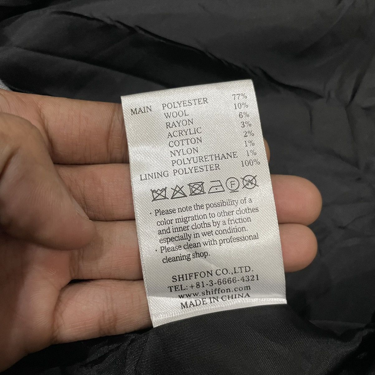 junhashimoto AZ By Junhashimoto Wool Double Breasted Jacket Size US XS / EU 42 / 0 - 19 Thumbnail