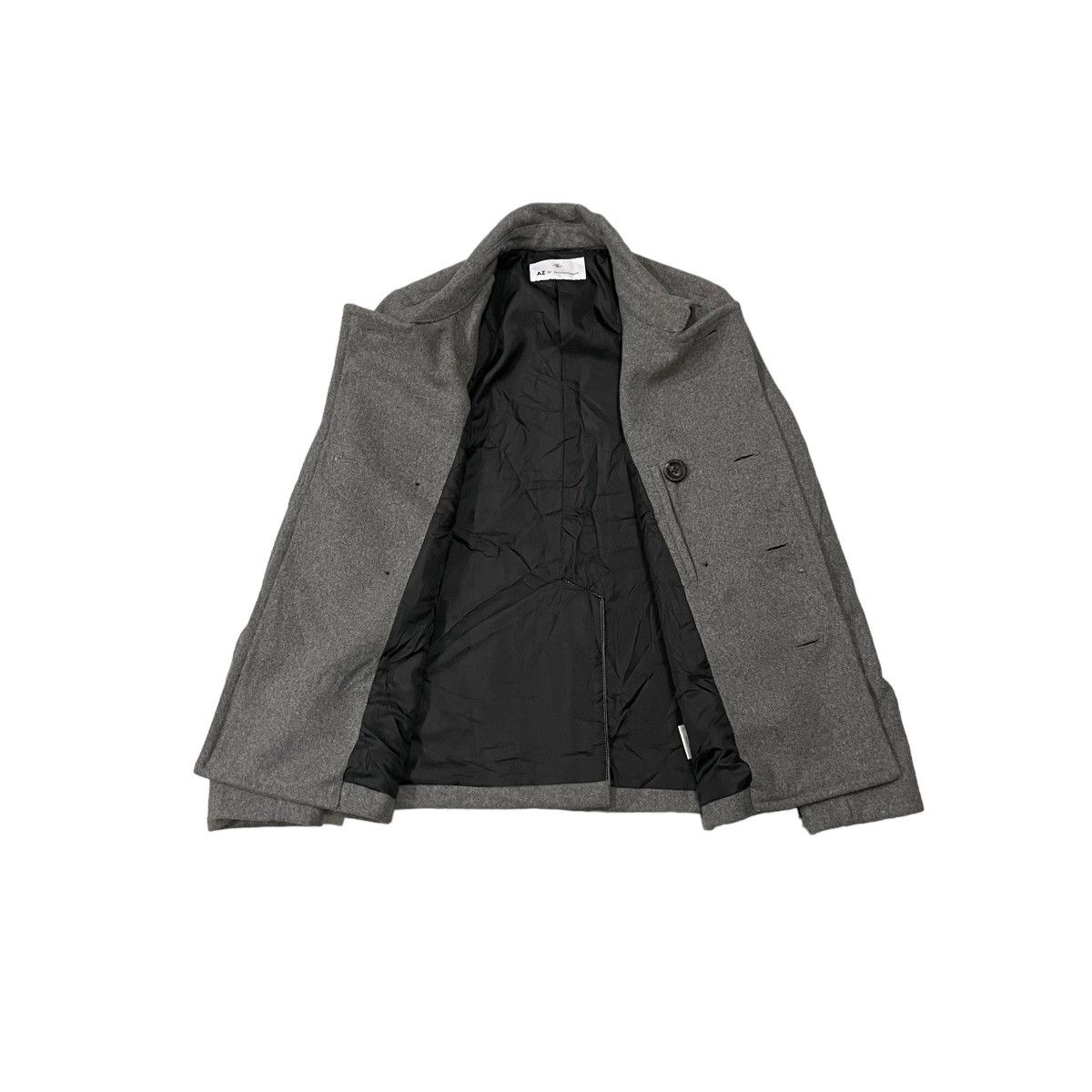 junhashimoto AZ By Junhashimoto Wool Double Breasted Jacket Size US XS / EU 42 / 0 - 17 Thumbnail
