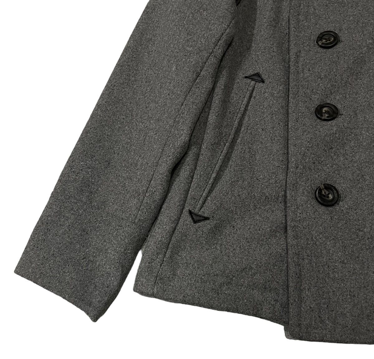 junhashimoto AZ By Junhashimoto Wool Double Breasted Jacket Size US XS / EU 42 / 0 - 4 Thumbnail