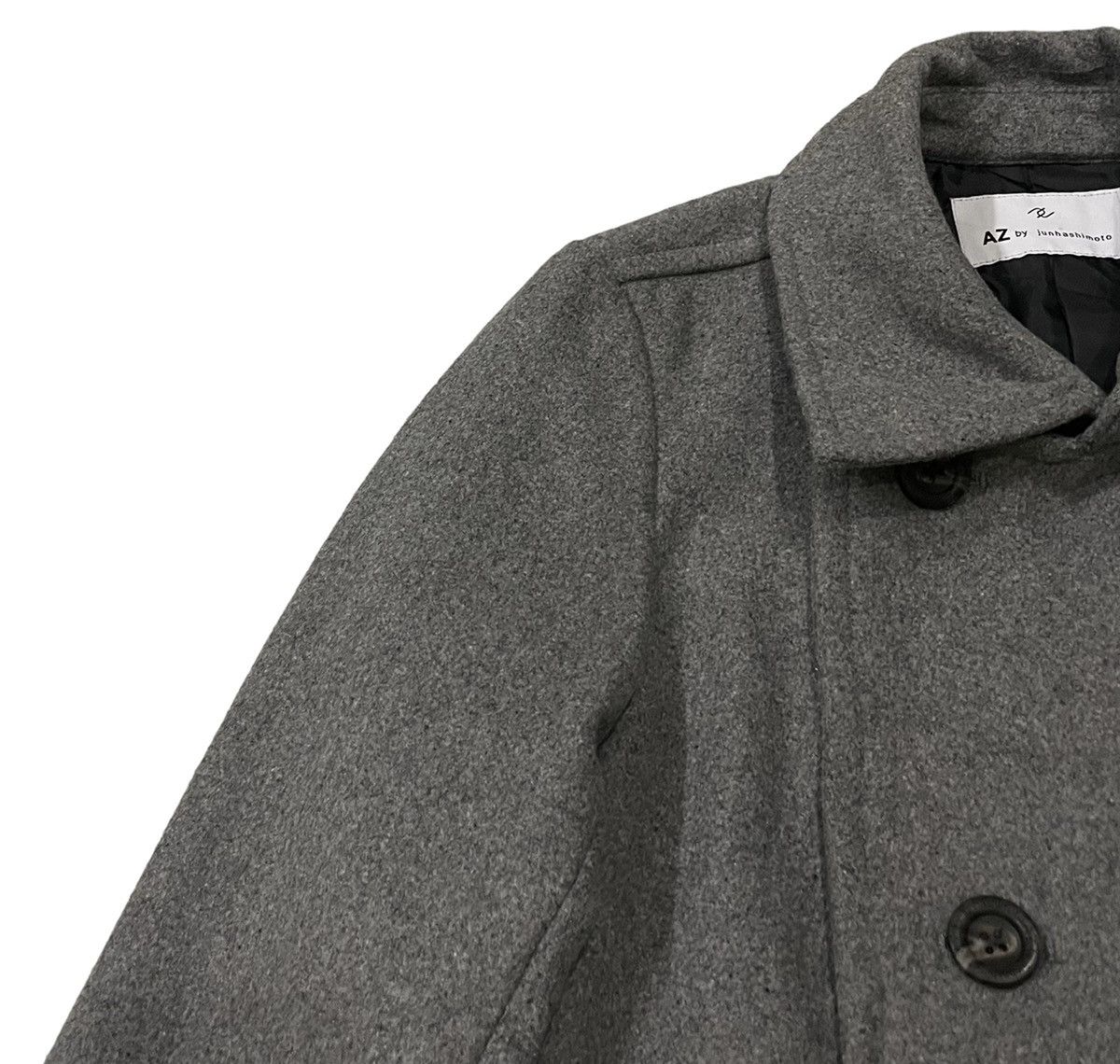 junhashimoto AZ By Junhashimoto Wool Double Breasted Jacket Size US XS / EU 42 / 0 - 5 Thumbnail