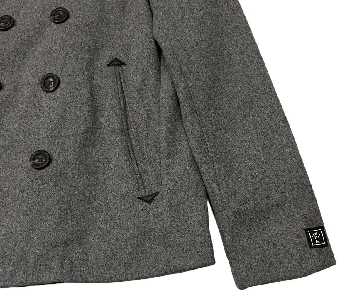 junhashimoto AZ By Junhashimoto Wool Double Breasted Jacket Size US XS / EU 42 / 0 - 3 Thumbnail
