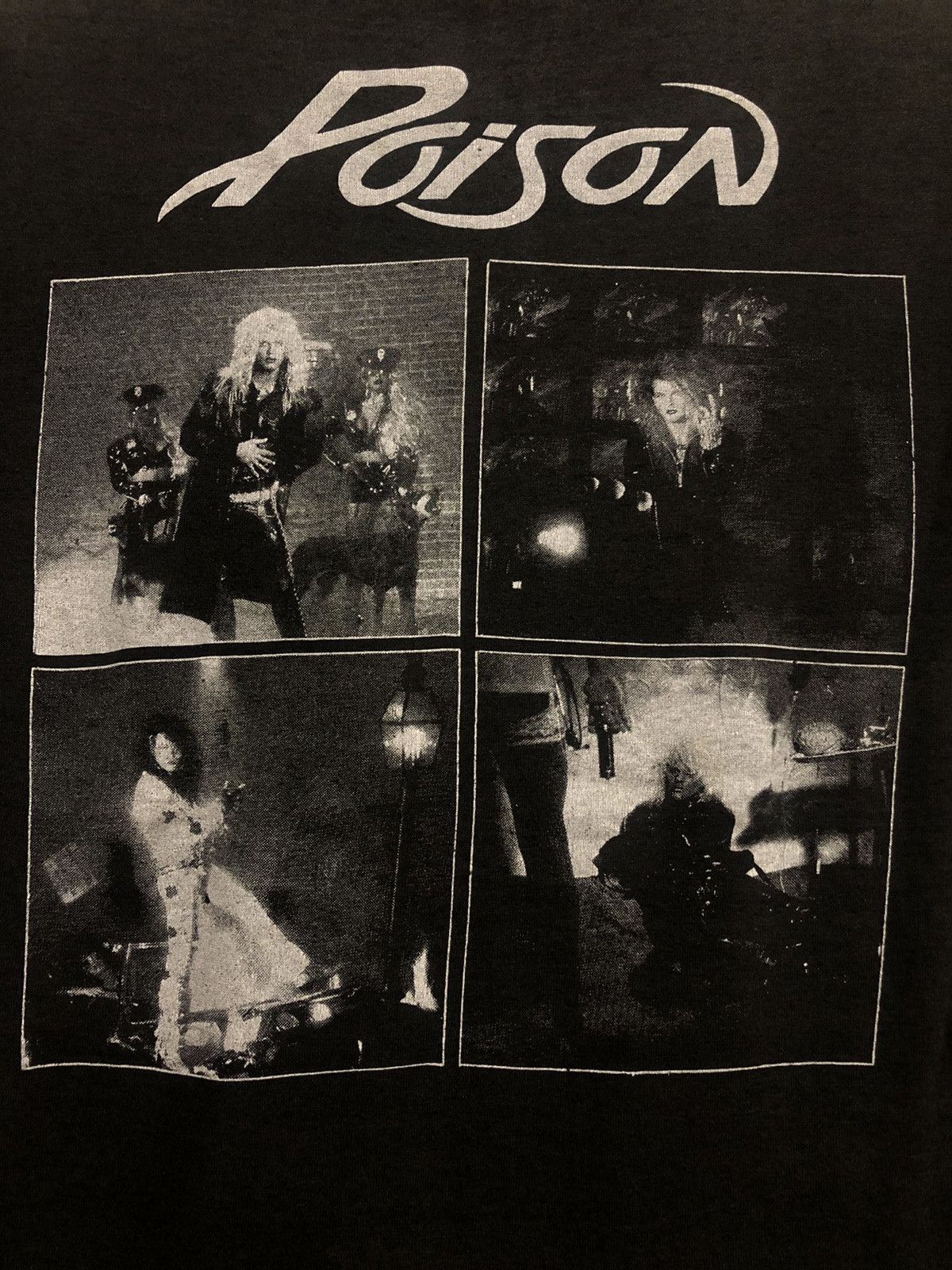 Band Tees × Vintage Vintage 90s POISON Size US M / EU 48-50 / 2 - 4 Thumbnail