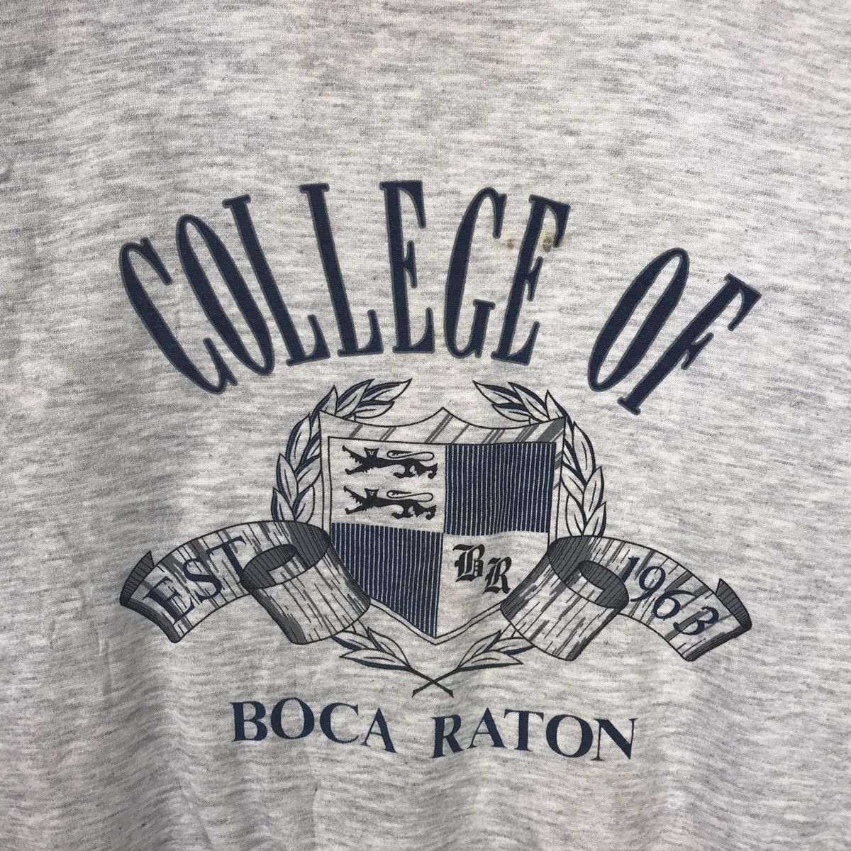 Vintage Vintage University College of Boca Raton Sweatshirt Size US XL / EU 56 / 4 - 3 Thumbnail
