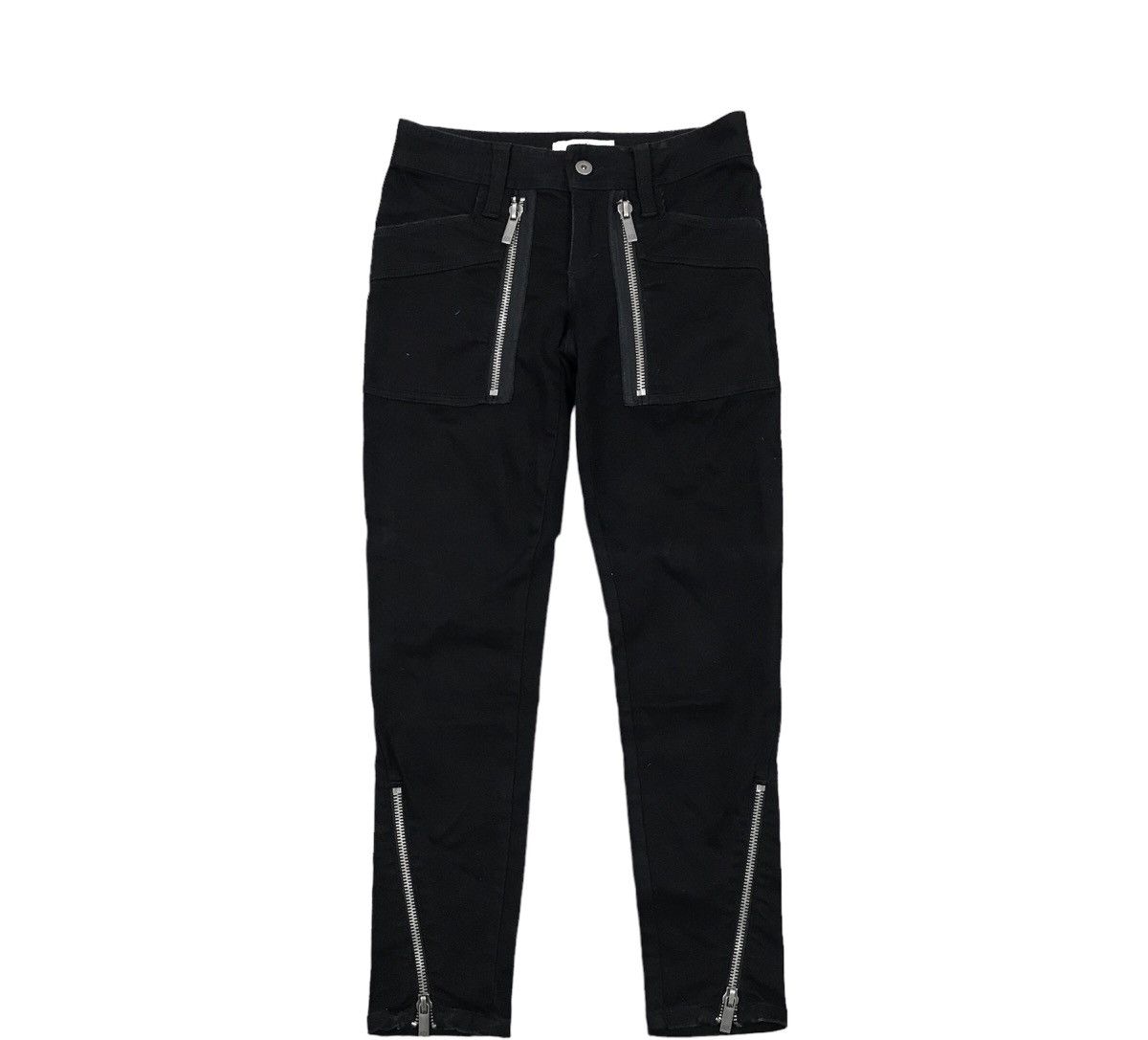 Armani Exchange × Giorgio Armani Vintage Armani Exchange Multi Zipper Pants Size US 28 / EU 44 - 1 Thumbnail