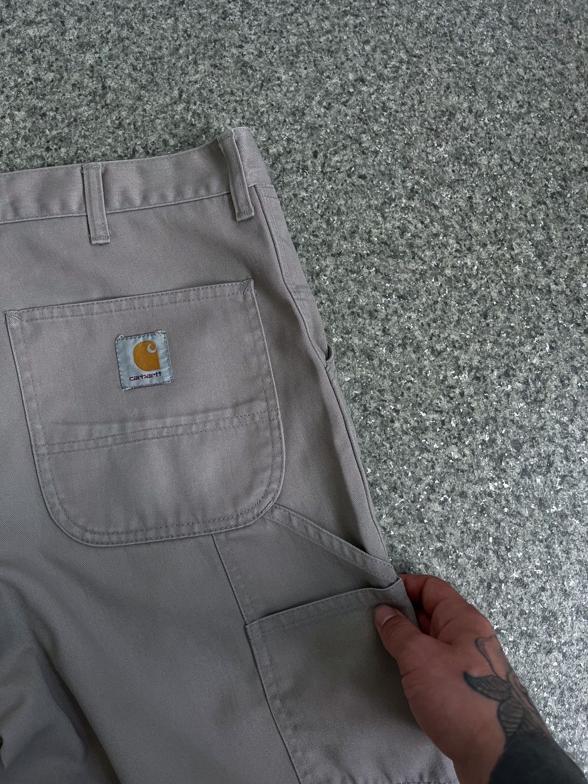 Carhartt × Carhartt Wip × Vintage VINTAGE 90’s CARHARTT SINGLE KNEE PANT CARGO BAGGY W36 L34 Size US 36 / EU 52 - 6 Thumbnail