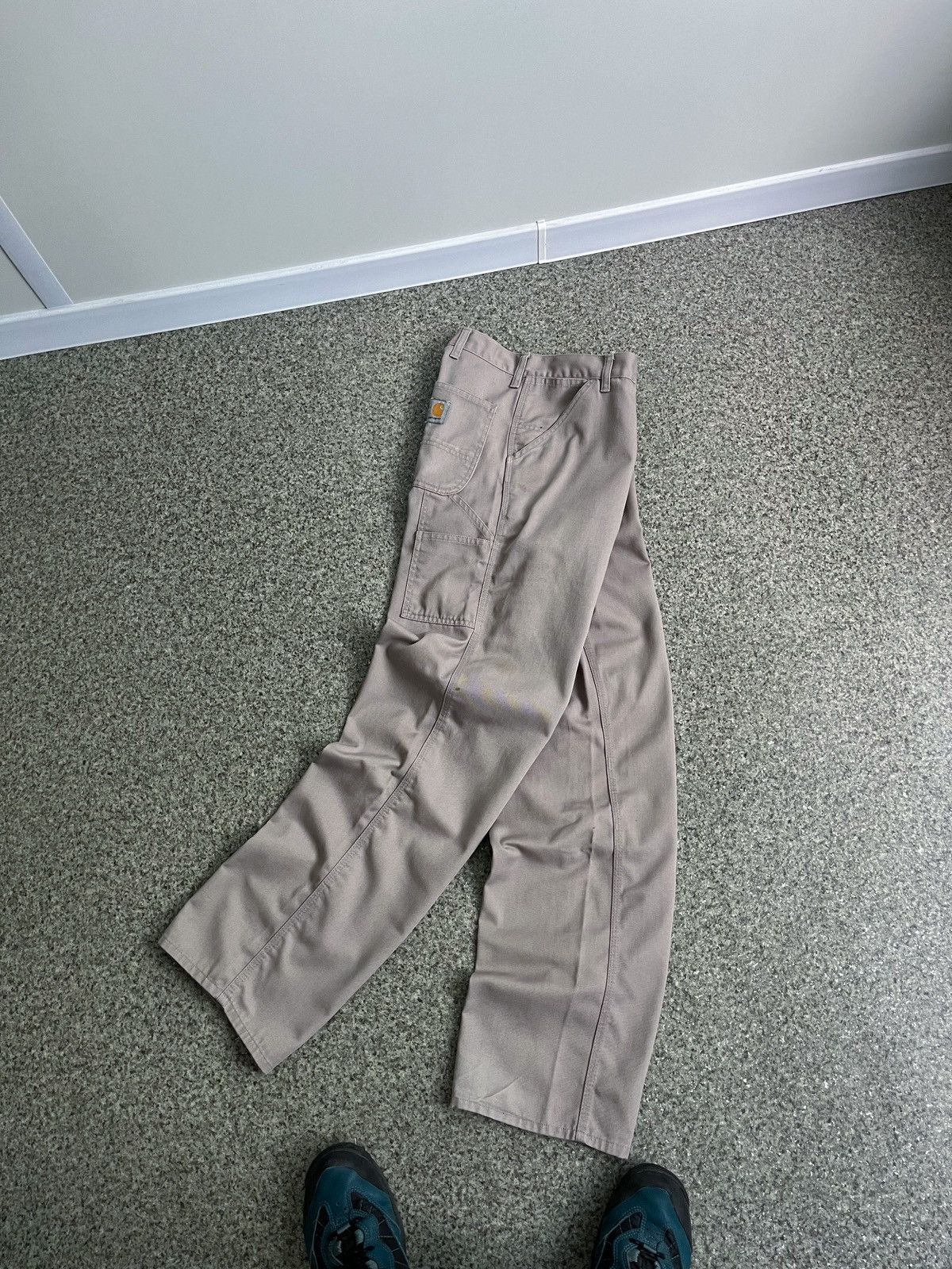Carhartt × Carhartt Wip × Vintage VINTAGE 90’s CARHARTT SINGLE KNEE PANT CARGO BAGGY W36 L34 Size US 36 / EU 52 - 2 Thumbnail