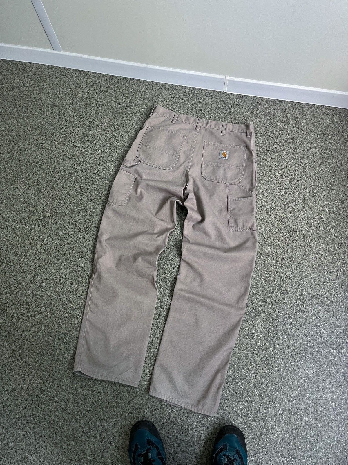 Carhartt × Carhartt Wip × Vintage VINTAGE 90’s CARHARTT SINGLE KNEE PANT CARGO BAGGY W36 L34 Size US 36 / EU 52 - 1 Thumbnail