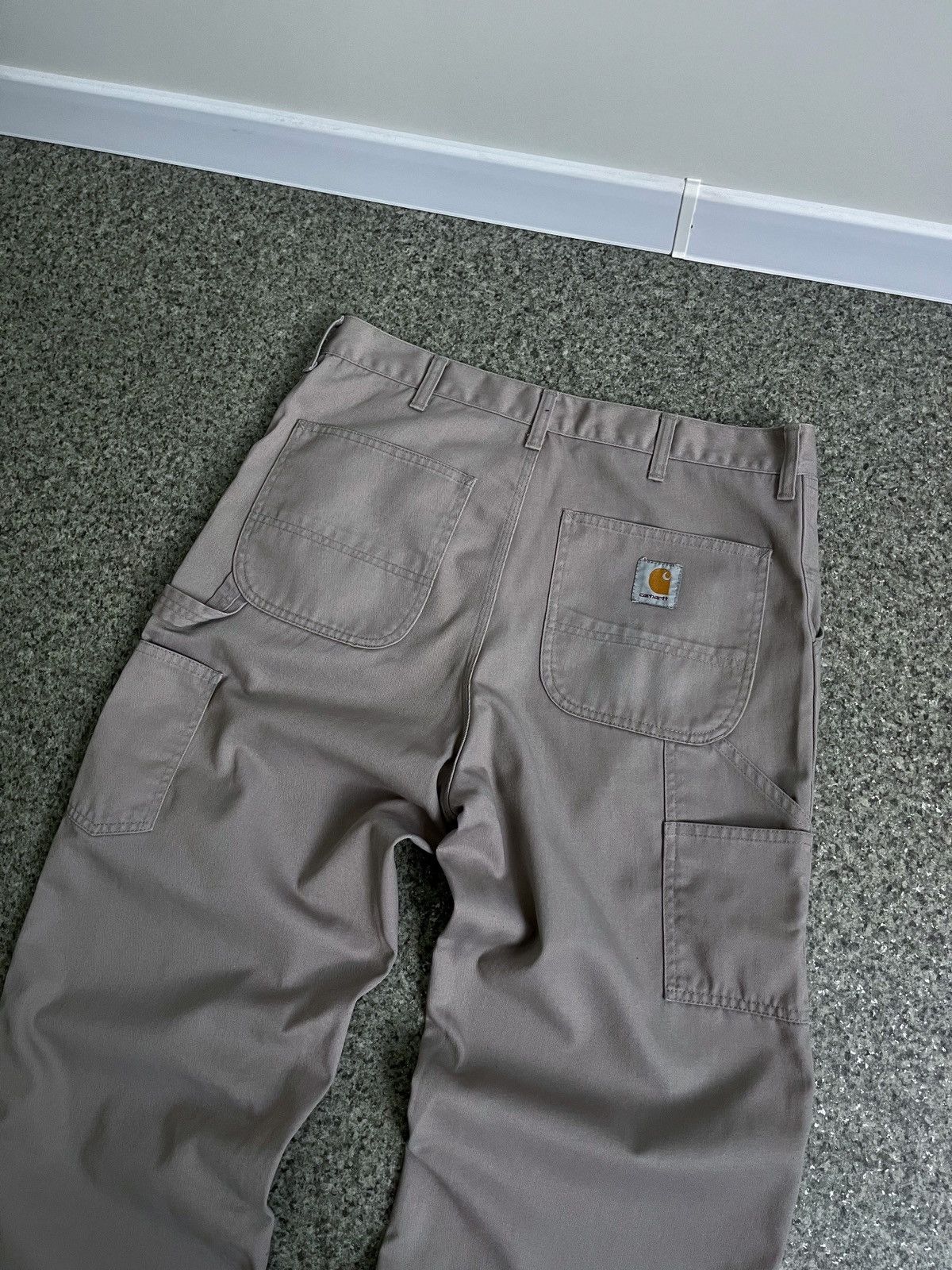 Carhartt × Carhartt Wip × Vintage VINTAGE 90’s CARHARTT SINGLE KNEE PANT CARGO BAGGY W36 L34 Size US 36 / EU 52 - 4 Thumbnail