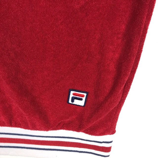 Fila Fila Spell Out Short Sleeve Fleece Sweatshirt Size US M / EU 48-50 / 2 - 4 Thumbnail