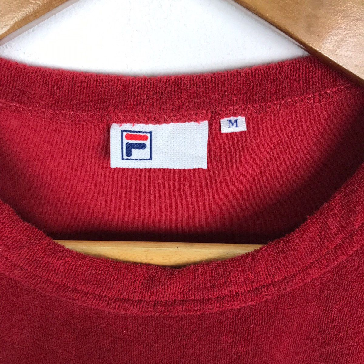 Fila Fila Spell Out Short Sleeve Fleece Sweatshirt Size US M / EU 48-50 / 2 - 5 Thumbnail