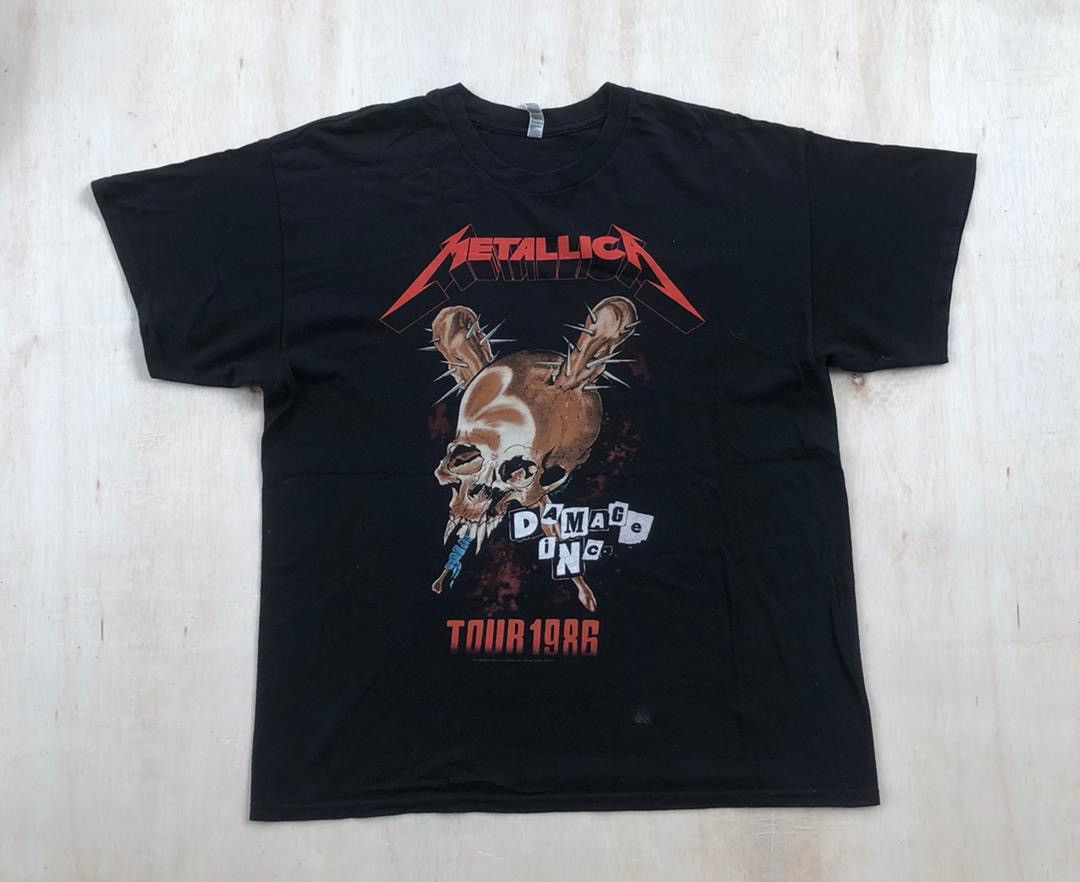 image of Band Tees x Metallica Tee in Black, Men's (Size XL)