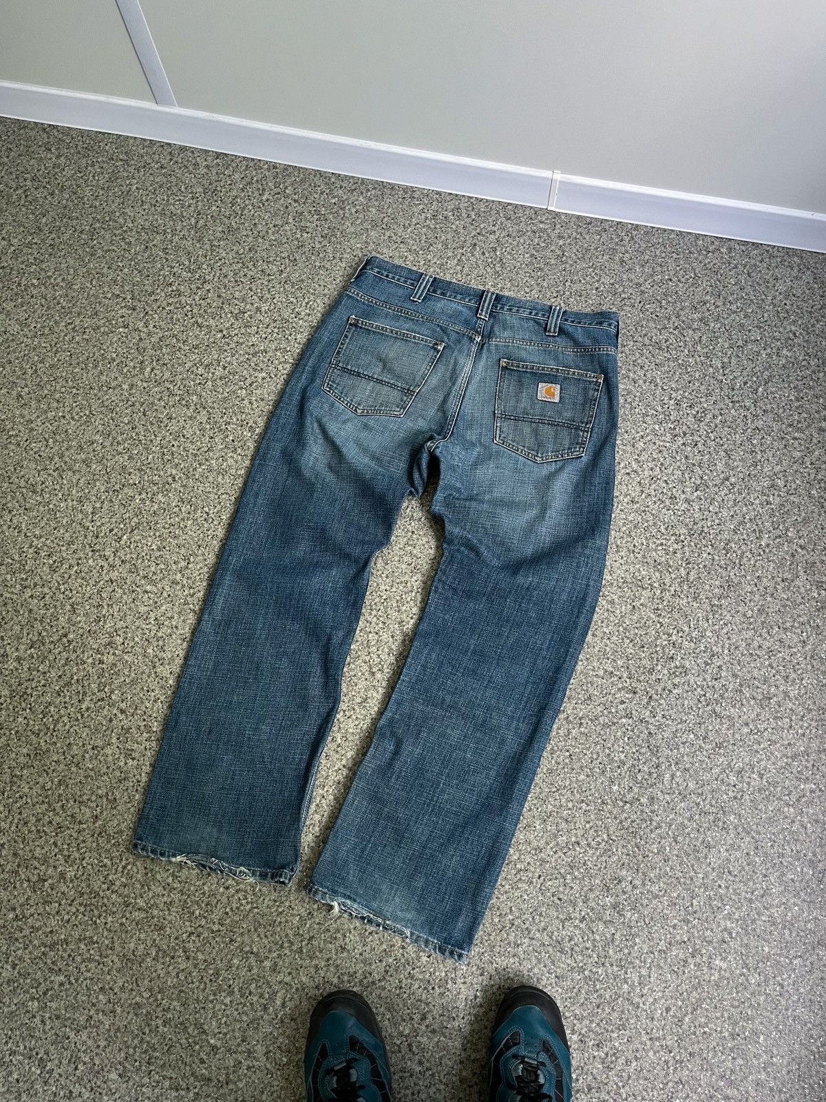 Carhartt VINTAGE CARHARTT 00’s RETRO PANT W34 L34 Size US 34 / EU 50 - 2 Thumbnail