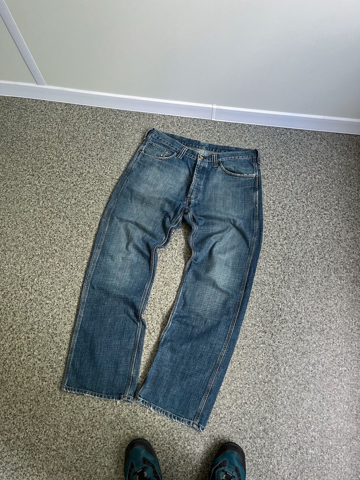 Carhartt VINTAGE CARHARTT 00’s RETRO PANT W34 L34 Size US 34 / EU 50 - 3 Thumbnail
