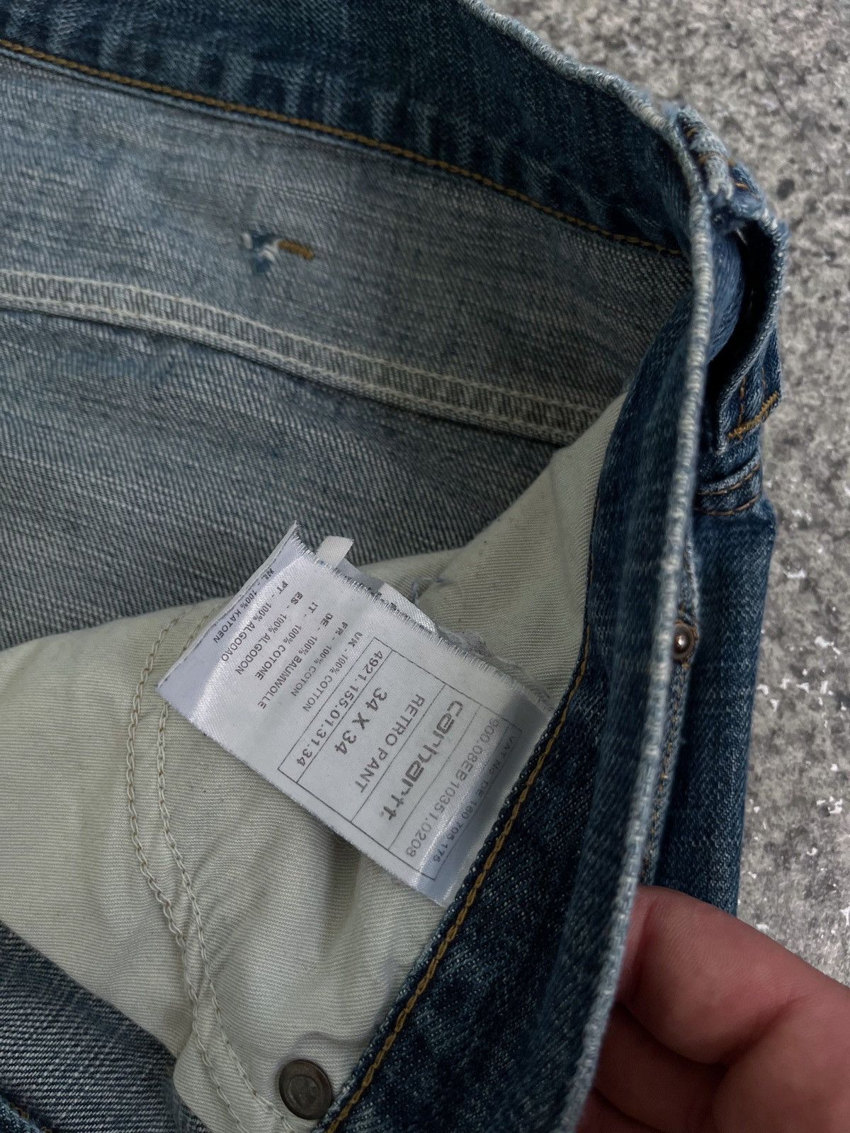 Carhartt VINTAGE CARHARTT 00’s RETRO PANT W34 L34 Size US 34 / EU 50 - 9 Thumbnail
